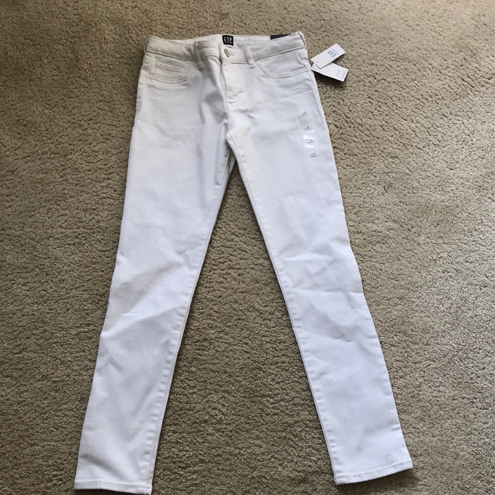 White GAP jeans